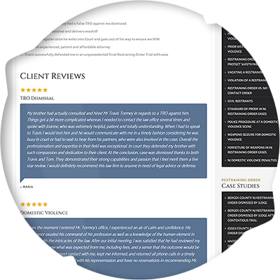 Client Reviews Page